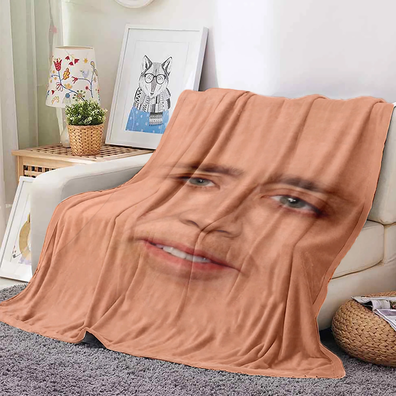 Ultra-Soft Lightweight Blanket - Machine Washable, Versatile for Couch, Bed, Office Naps | Perfect Gift for Friends & Parents