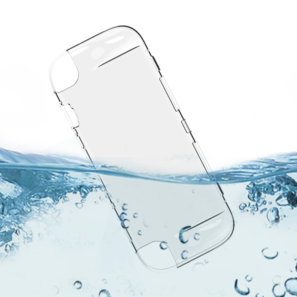 حافظة شفافة من مادة TPU لجهاز نينتندو سويتش 2 حافظة حماية كريستالية مقاومة للصدمات وغطاء شفاف ناعم لملحقات الألعاب