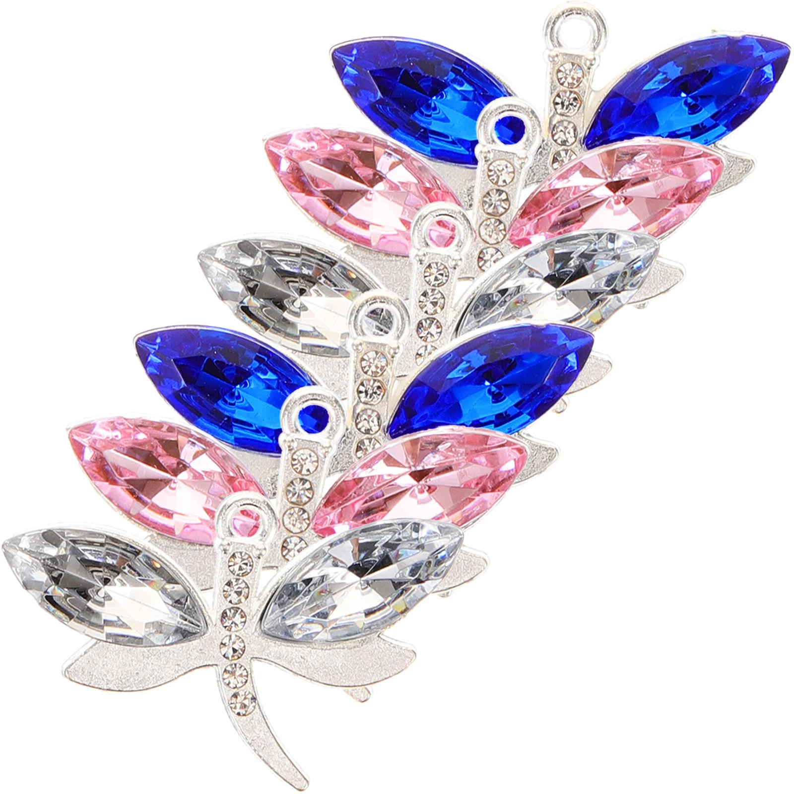 

30 шт., подвески в виде стрекозы из сплава, яркие красочные DIY ювелирные изделия, подвесные декоративные украшения, подвески, ювелирные изделия в виде стрекозы