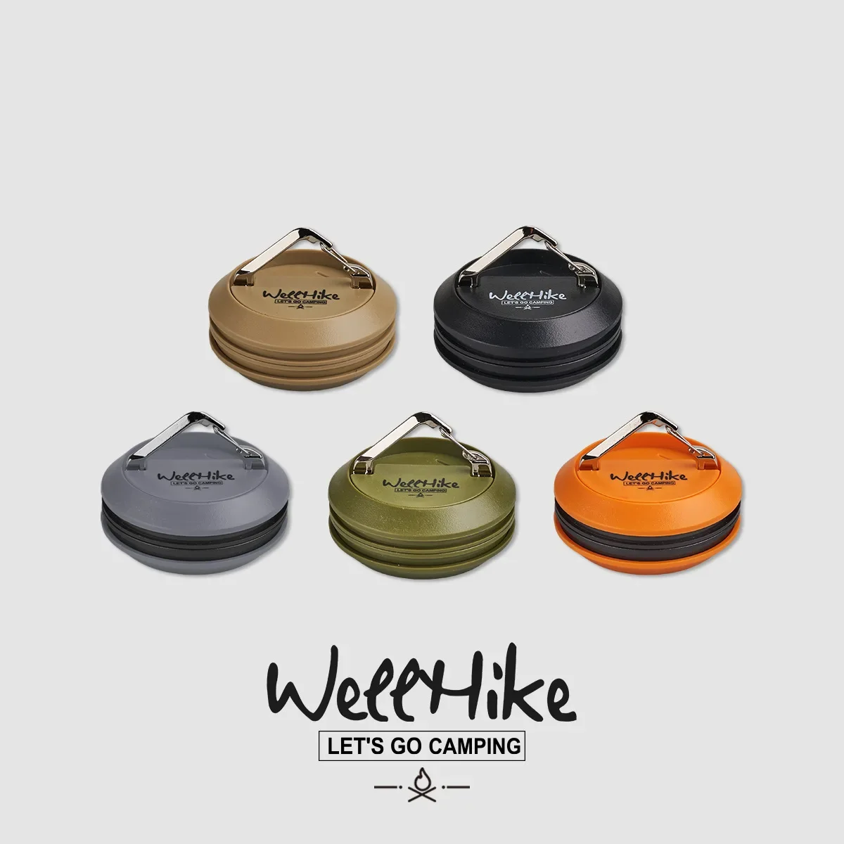 خيمة مظلة للتخييم في الهواء الطلق، ربطات سيارة، ضوء تخييم، متعدد الوظائف، مظلة خطافية مغناطيسية، كوب شفط معلق