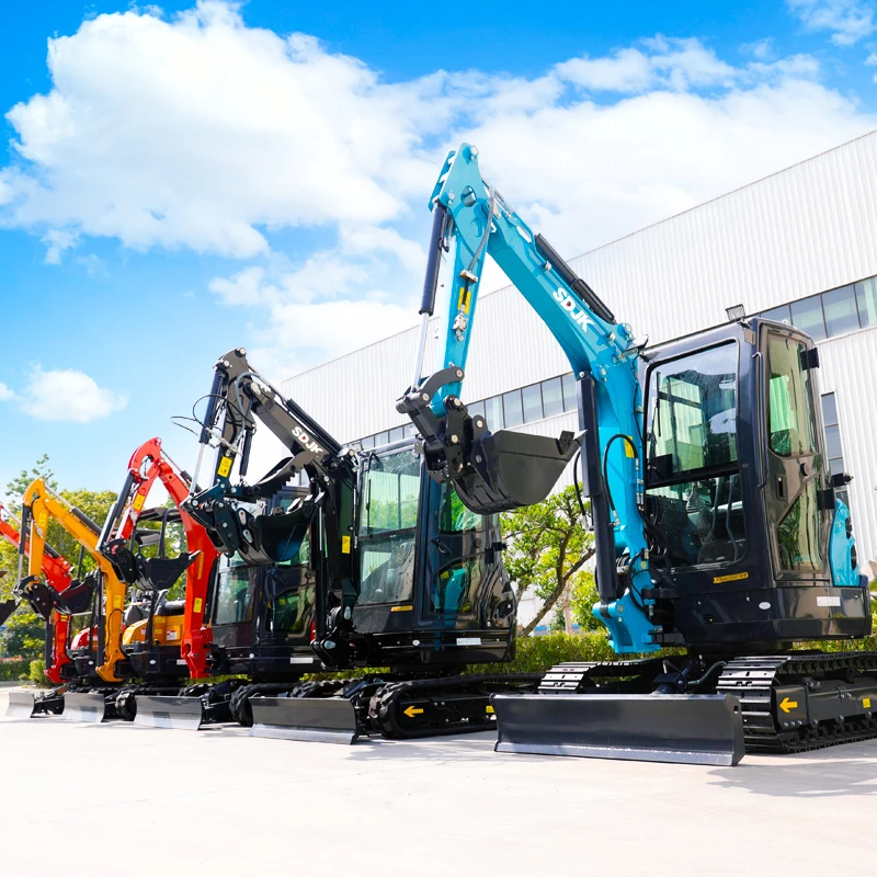 China Escavadeira De Esteiras Hidráulica, Mini Digger com Preço de Atacado, Personalizável, 1.8Ton, 1800kg, CE e EPA, Venda Quente