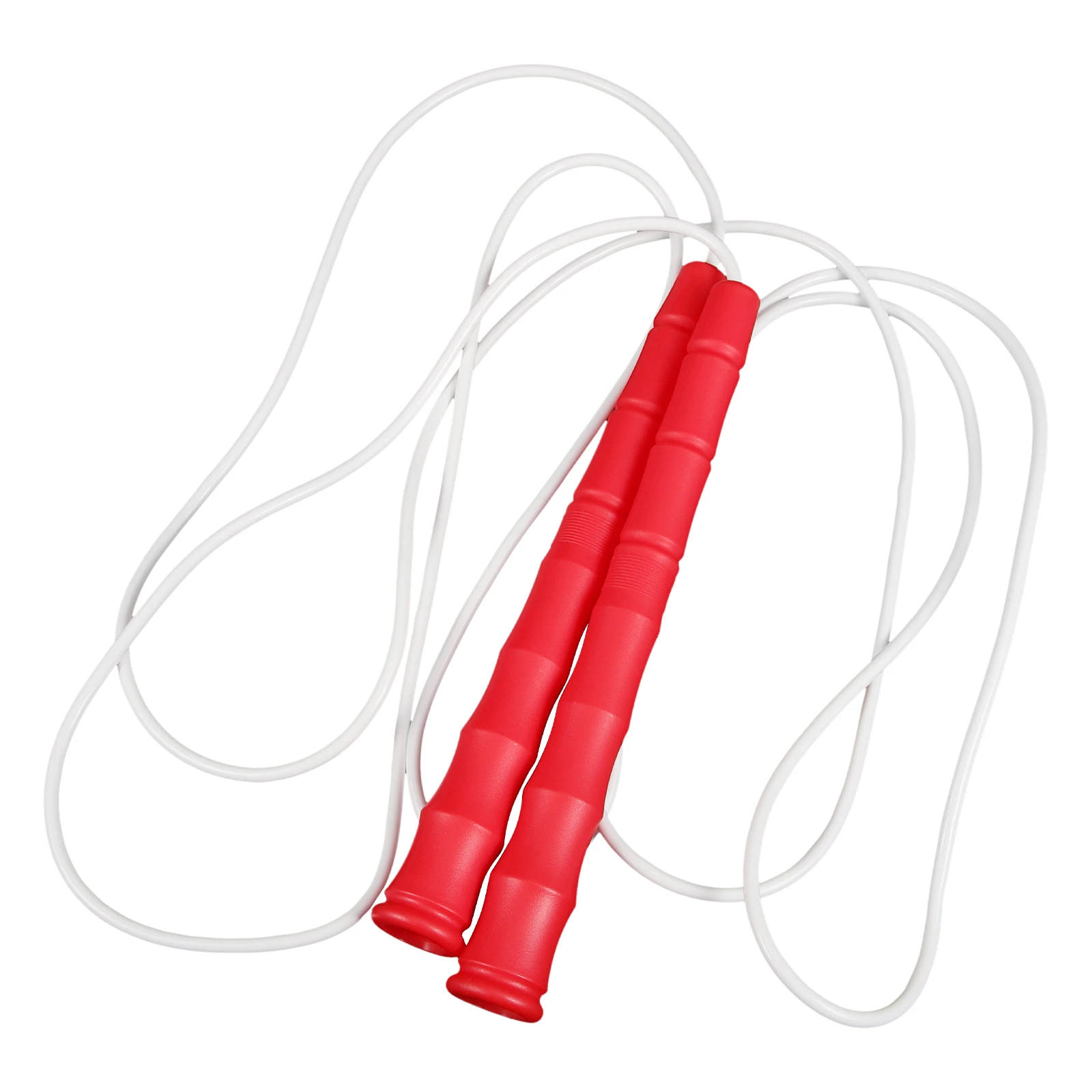 

s Jump Rope Bamboo Adjustable Ergonomic H Anti Slip Durable Lightweight Red Color For Adults Students Teens Fitness Workout