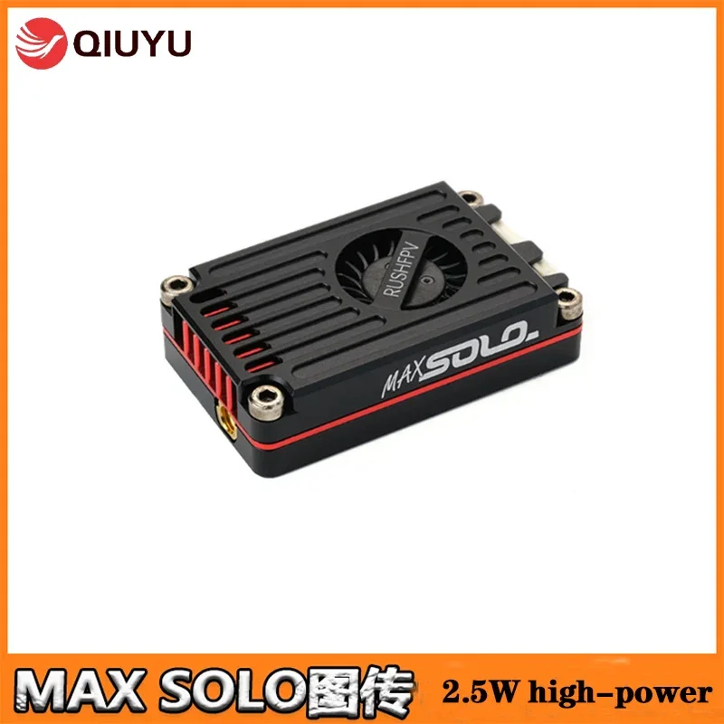 

Rushfpv Max Solo Image Transmission Cnc Shell 2.5w High Power Fpv Crossover Aircraft Fixed Wing Long Range Navigation