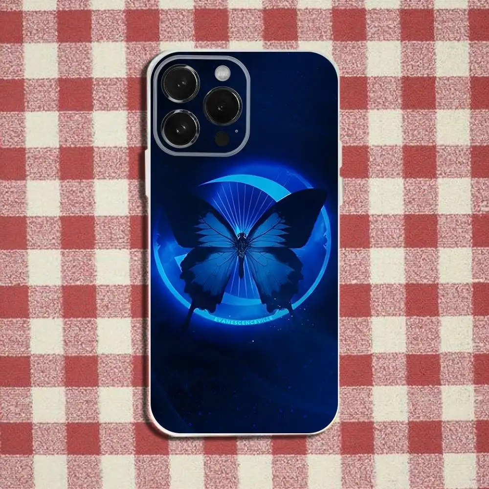 حافظة هاتف Evanescence Amy Lee لهاتف iPhone 16,15,14,13,12,11 Pro,Max,Plus,X,XS,XR,SE,سيليكون شفاف صغير ناعم