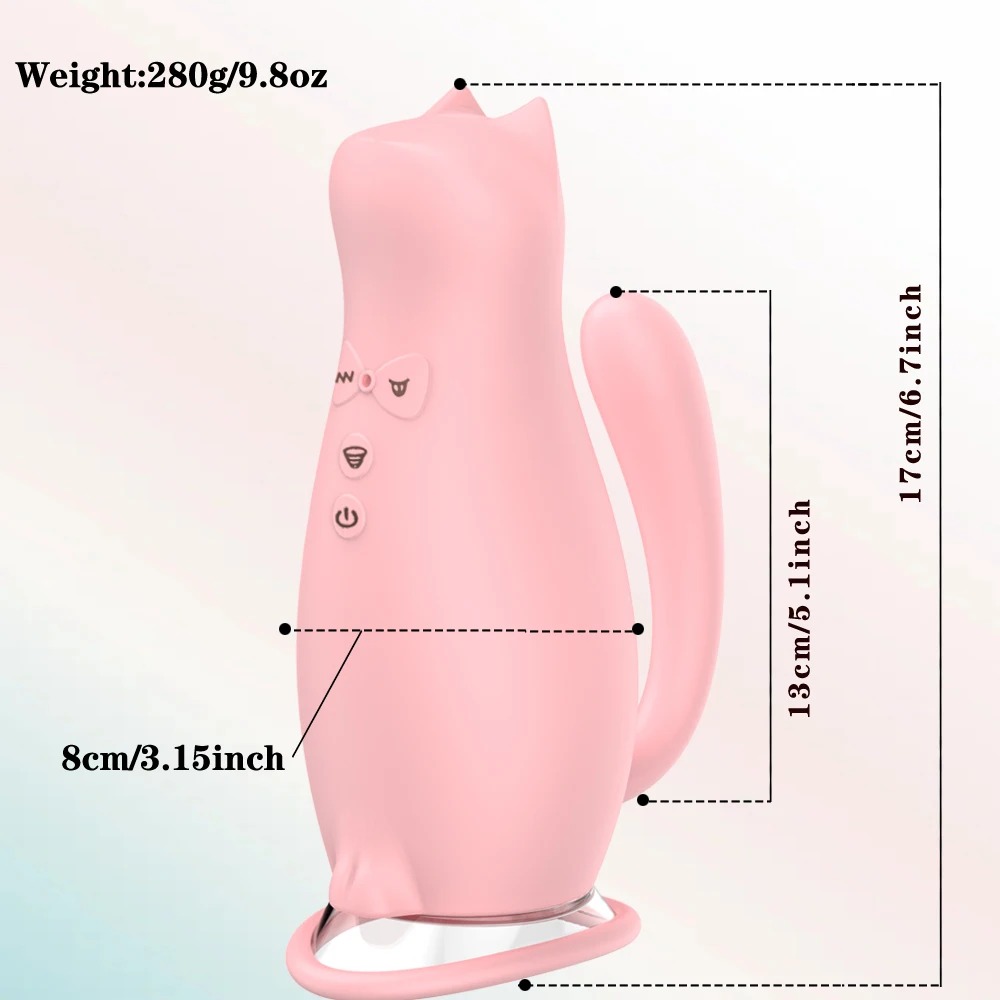 Tracrod 3in1 أنثى الاستمناء هزاز + مص + اللسان لعق دسار لوازم الكبار لعبة الجنس المنتج الاستمناء للنساء