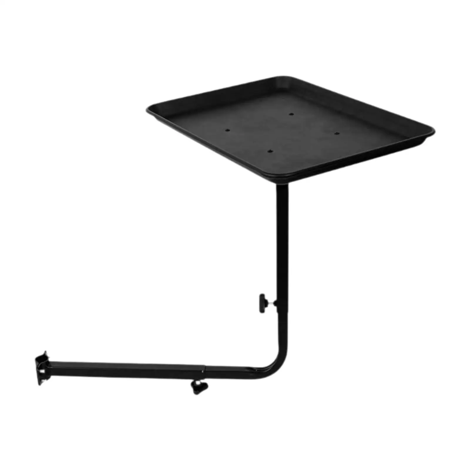 Styling Chair Tray, Barber Styling Chair Tray, Adjustable Portable Salon Chair Attachment for Coloring Bowls