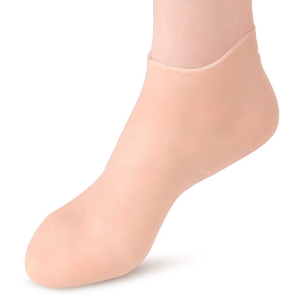 

Увлажняющие носки для сухих потрескавшихся ног, многоразовые увлажняющие носки, защита от трещин, уход за ногами