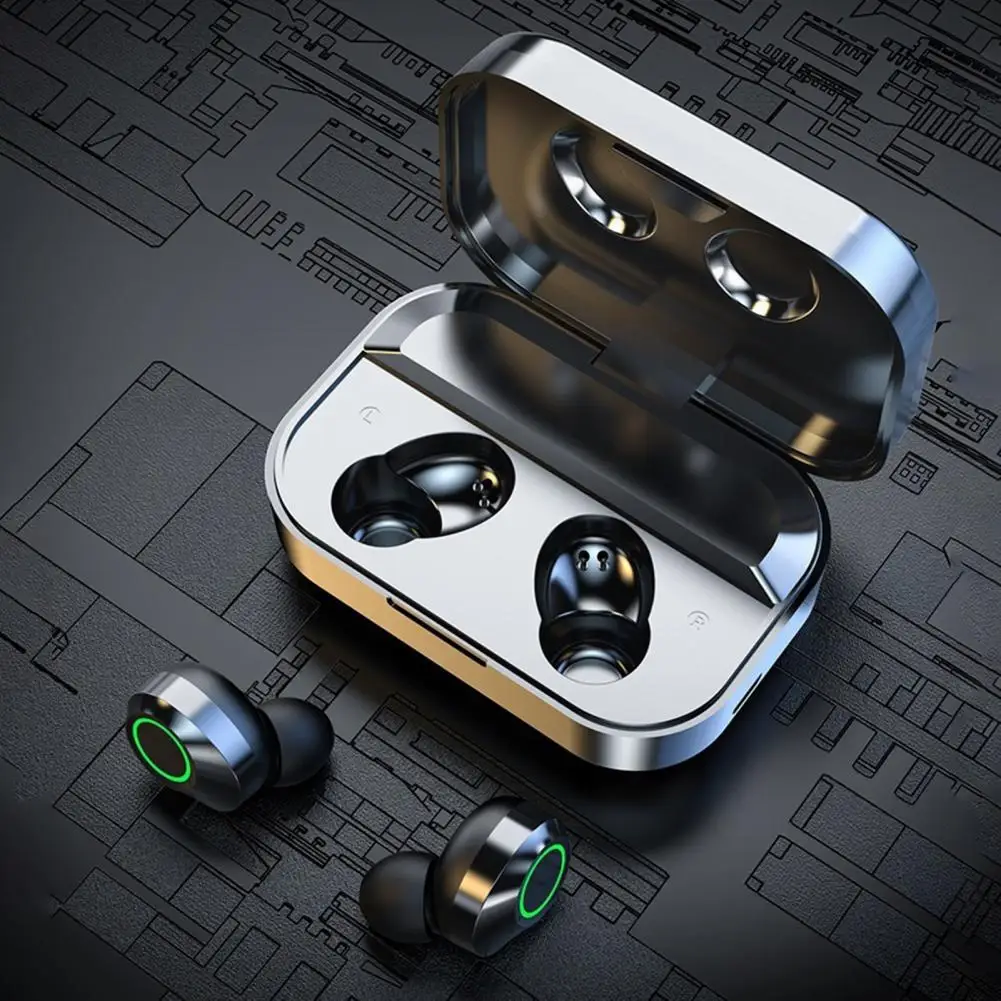 LED電源デジタルディスプレイイヤホン、人間工学に基づいたデザイン、優れた耐久性、Bluetooth互換ヘッドセット、通話、yd03