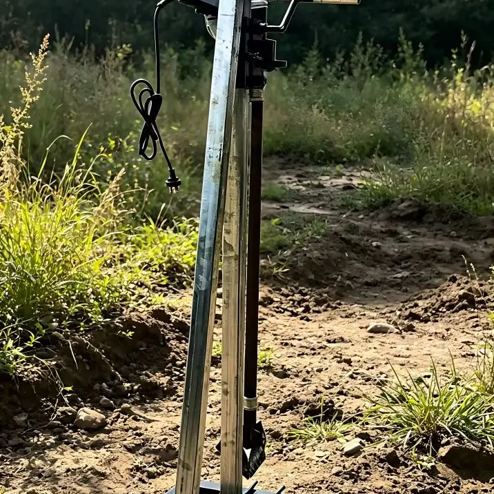 

Customized Electric Handheld Water Well Drilling Machine: Compact, Vertical Stand, for Home Use