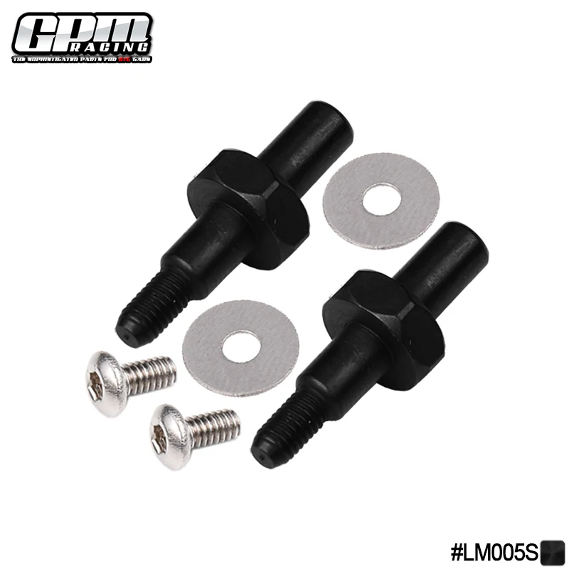 GPM #45 Harden Steel Front Wheel Axle For LOSI 1/18 Mini-T 2.0 LOS01015 1/16 Mini-B LOS01016