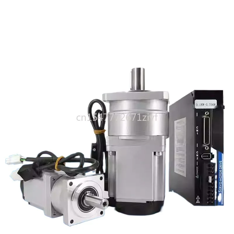 

60/80/400 Вт/750 Вт/1 кВт серводвигатель прецизионный планетарный редуктор встроенный набор драйверов от 1 до 10