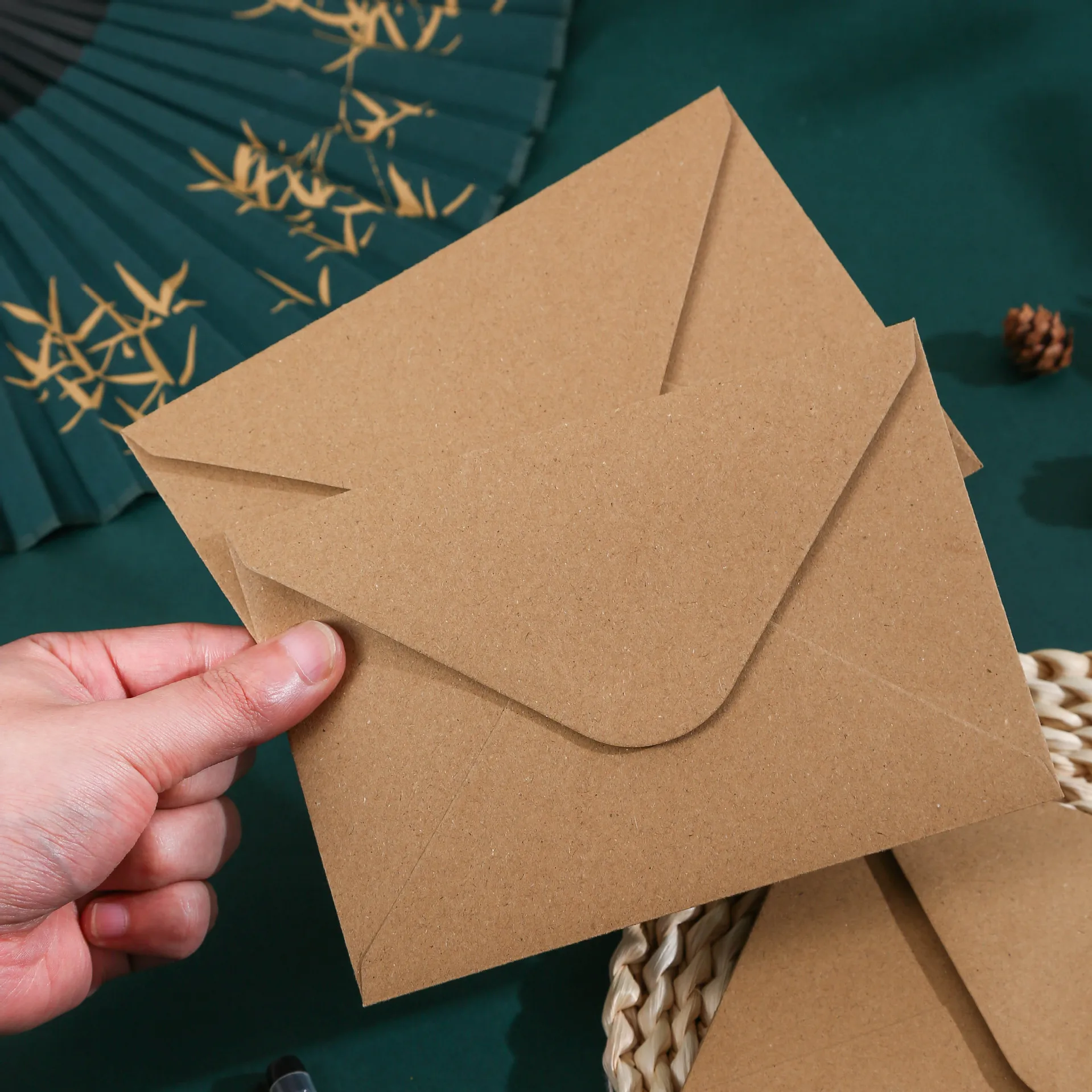 20-100pcs Premium Kraft Paper Envelopes for DIY Greeting Cards, Wedding Invitations  Envelope Gift Envelope & Birthday Notes
