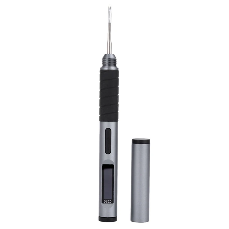 

ABJI-DC9-20V Adjustable Temperature Soldering Iron 100-450℃ Welding Solder Rework Station PD 100W Portable Repair Tool