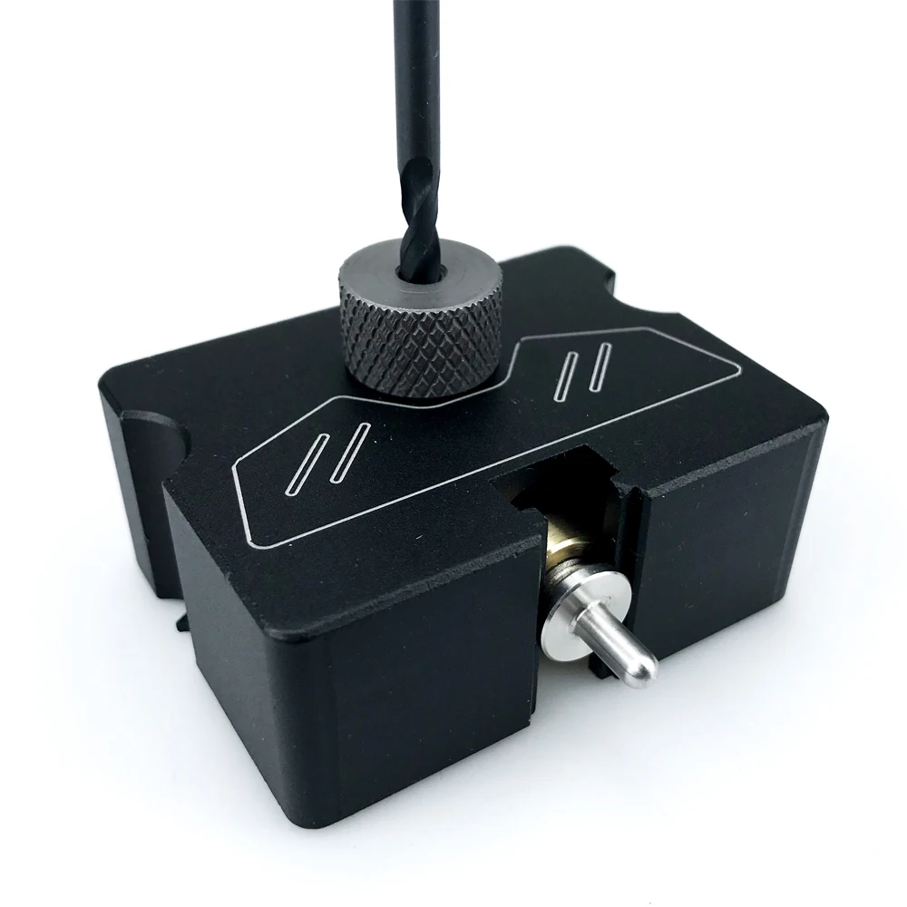 Nuevo conector Invisible para carpintería, localizador de agujeros para muebles, instalación de armario de conexión rápida