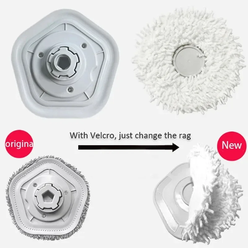 قطع غيار لوحة ممسحة قابلة للغسل قابلة للإزالة ل شاومي دريمي بوت W10 W10 برو مكنسة كهربائية ممسحة القماش وسادة استبدال الملحقات