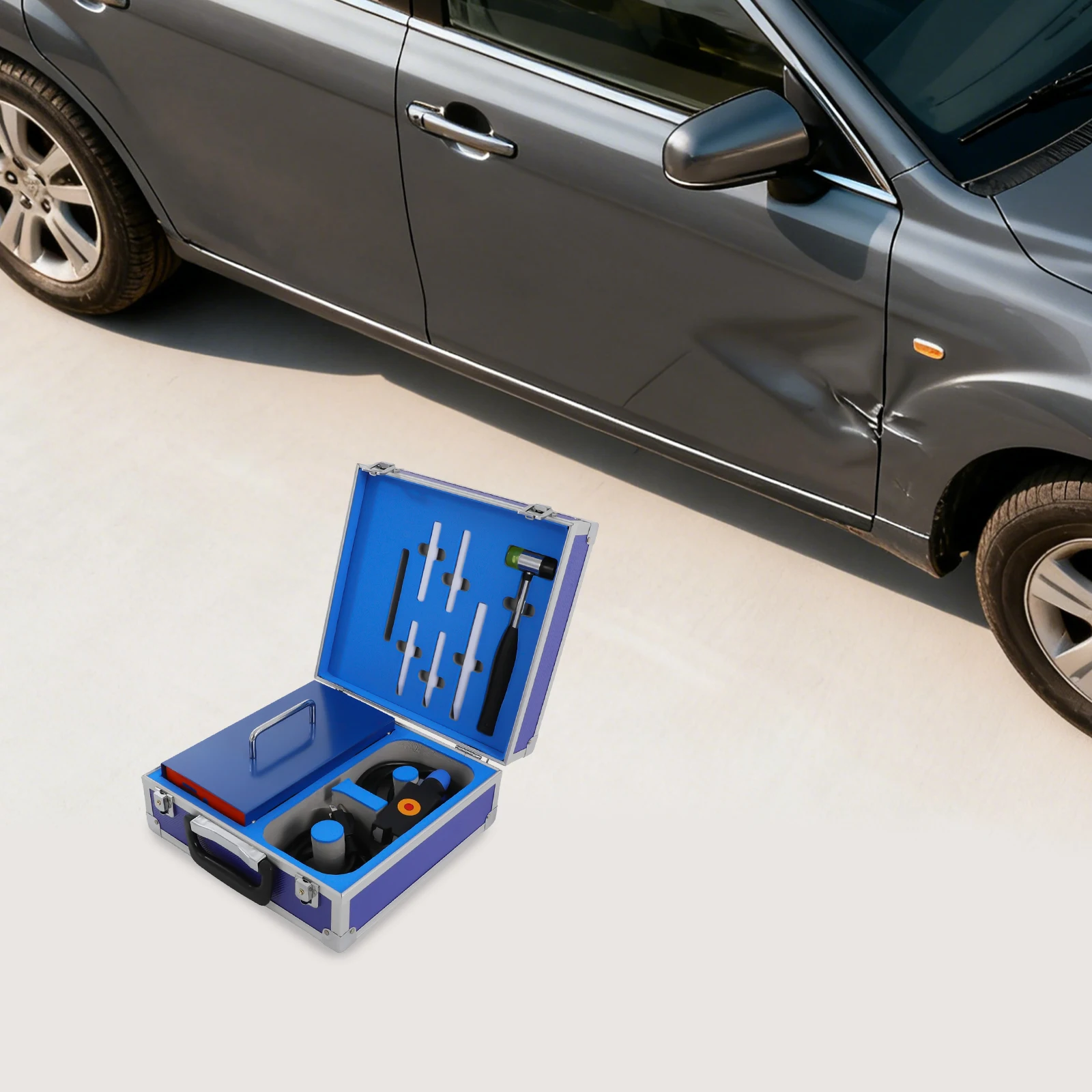 

1.38KW Car Paintless Dent Repair Box, 110V-120V Portable Induction Body Removal Machine for Automotive& Shops& Home Repairs