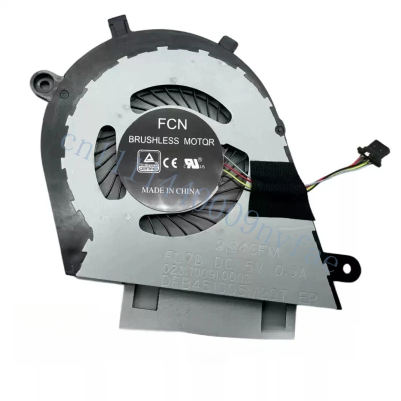 New For Dell Inspiron 13 7373 7370 7380 P83G Series Laptop CPU Cooling Fan DP/N DJFK0 W8DC0 0DJFK0 DFB451005M20T FL7D 0.1
