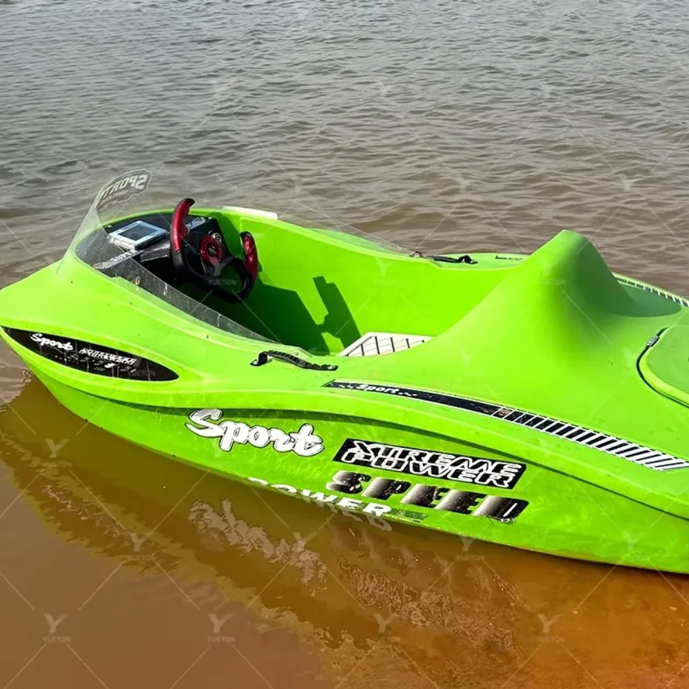 15KW electric water kart 72v high-performance mini jet ski boat with fast and slow reverse gear