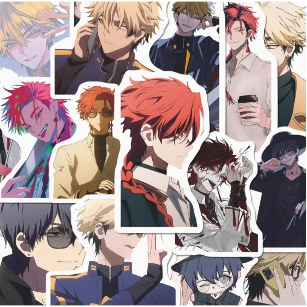 10/80 قطعة شخصيات كرتونية كرتونية الوريد شيا فاي ليو شياو ملصقات عالية الجمال مقاوم للماء الشارات DIY بها بنفسك حقيبة الهاتف المحمول الغيتار #3