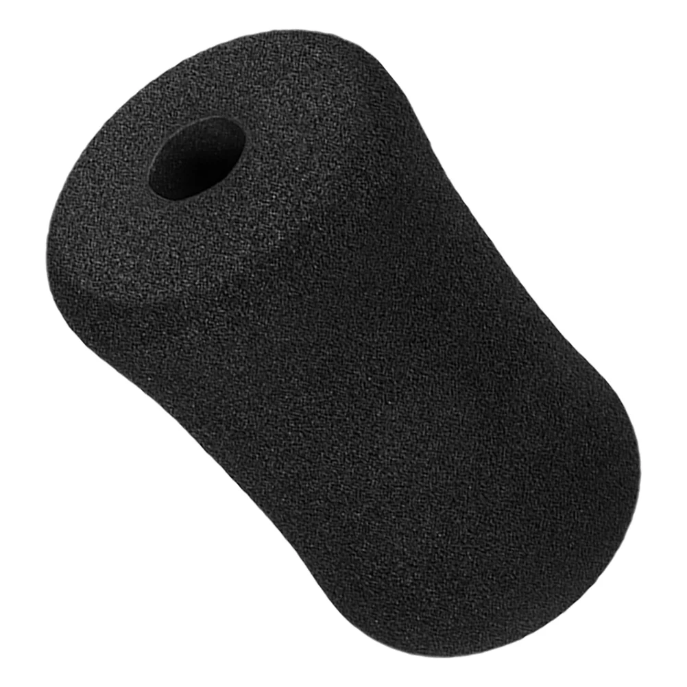 Roller Wheels Sit up Board Ab Training Sleeve Buffer Tube Universal 1350X750X750CM Foot Pads Black Machine