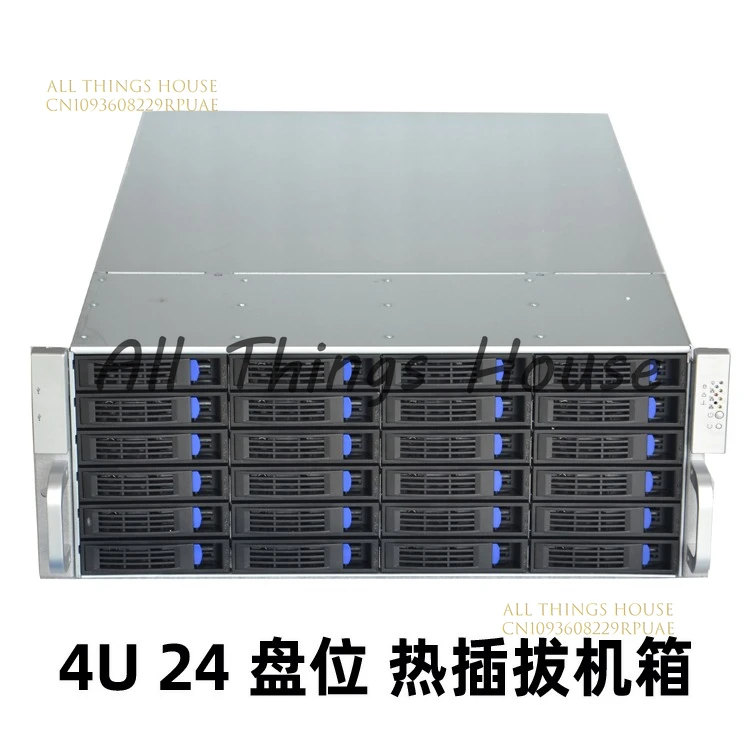 هيكل خادم 4U 4U24 موضع القرص هيكل التبديل الساخن التحكم الصناعي AI تخزين موقف القرص المتعدد الحوسبة السحابية #2