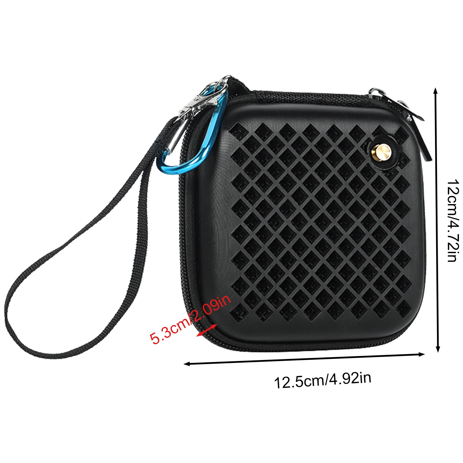 เก็บสำหรับ Marshall Willen ลำโพงแบบพกพา Travel เก็บของสำหรับพกพาป้องกันกระเป๋า Shakeproof Hard เคสพกพา