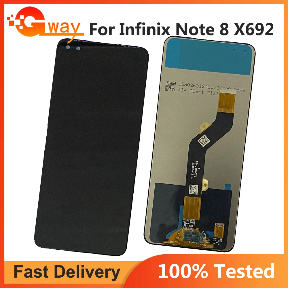 

Original Tested LCD For Infinix Note 8 LCD Screen Display Assembly Digitizer Touch Screen For Infinix Note8 NOTE8 X692 LCD