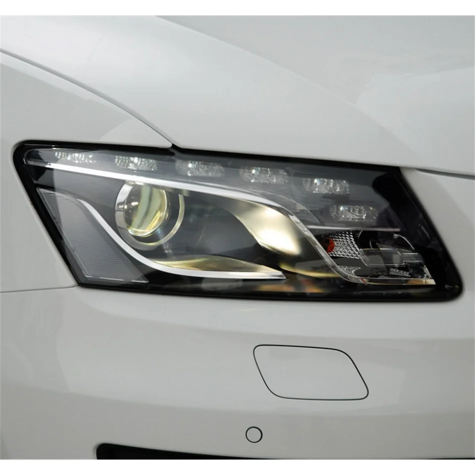 

Для Audi Q5 2010 2011 2012, автомобильные аксессуары, цоколь, корпус фары, задняя база, линза передней фары