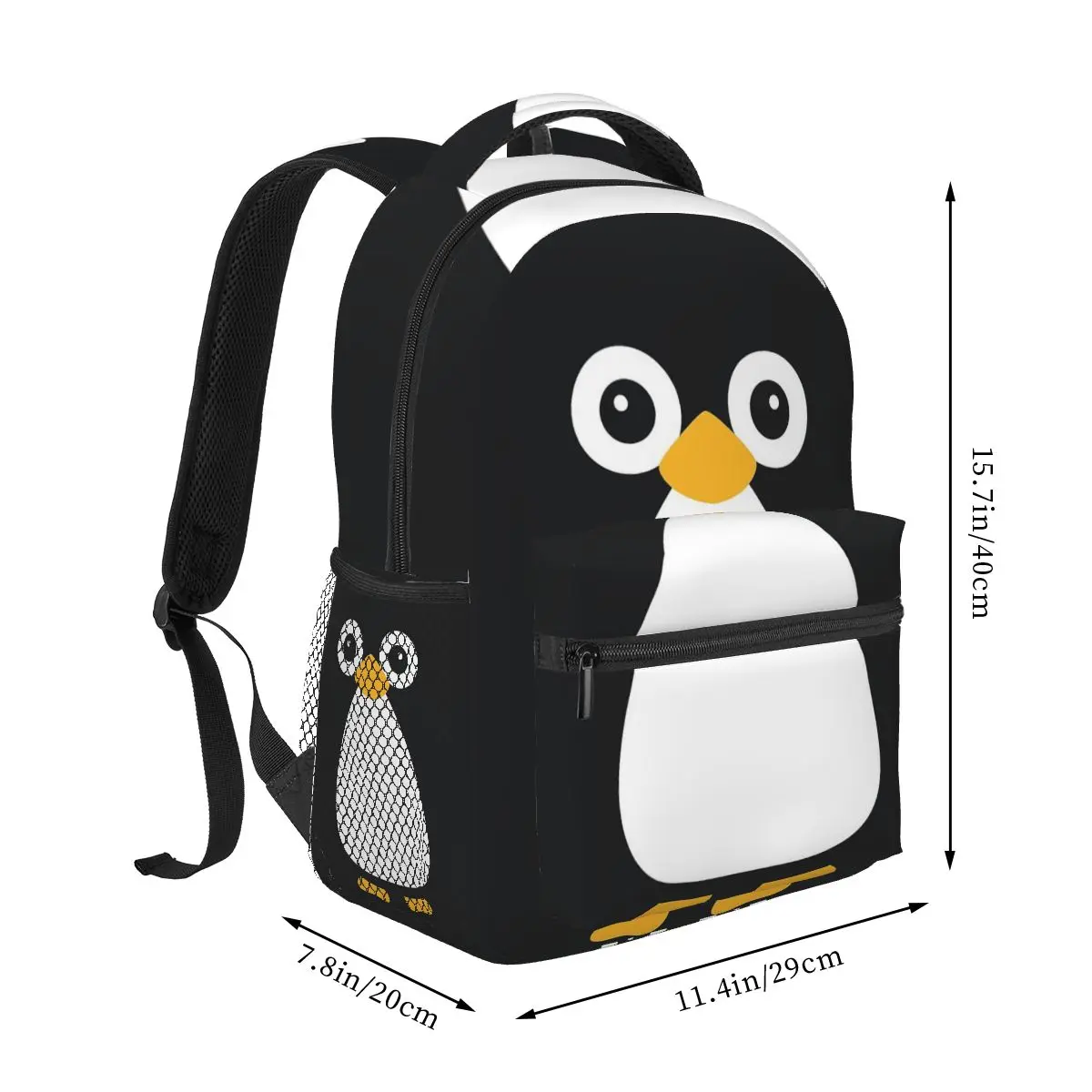 Schattige Vector Pinguïn Rugzakken Jongens Meisjes Boekentas Kinderen Schooltassen Cartoon Laptop Rugzak Schoudertas Grote Capaciteit