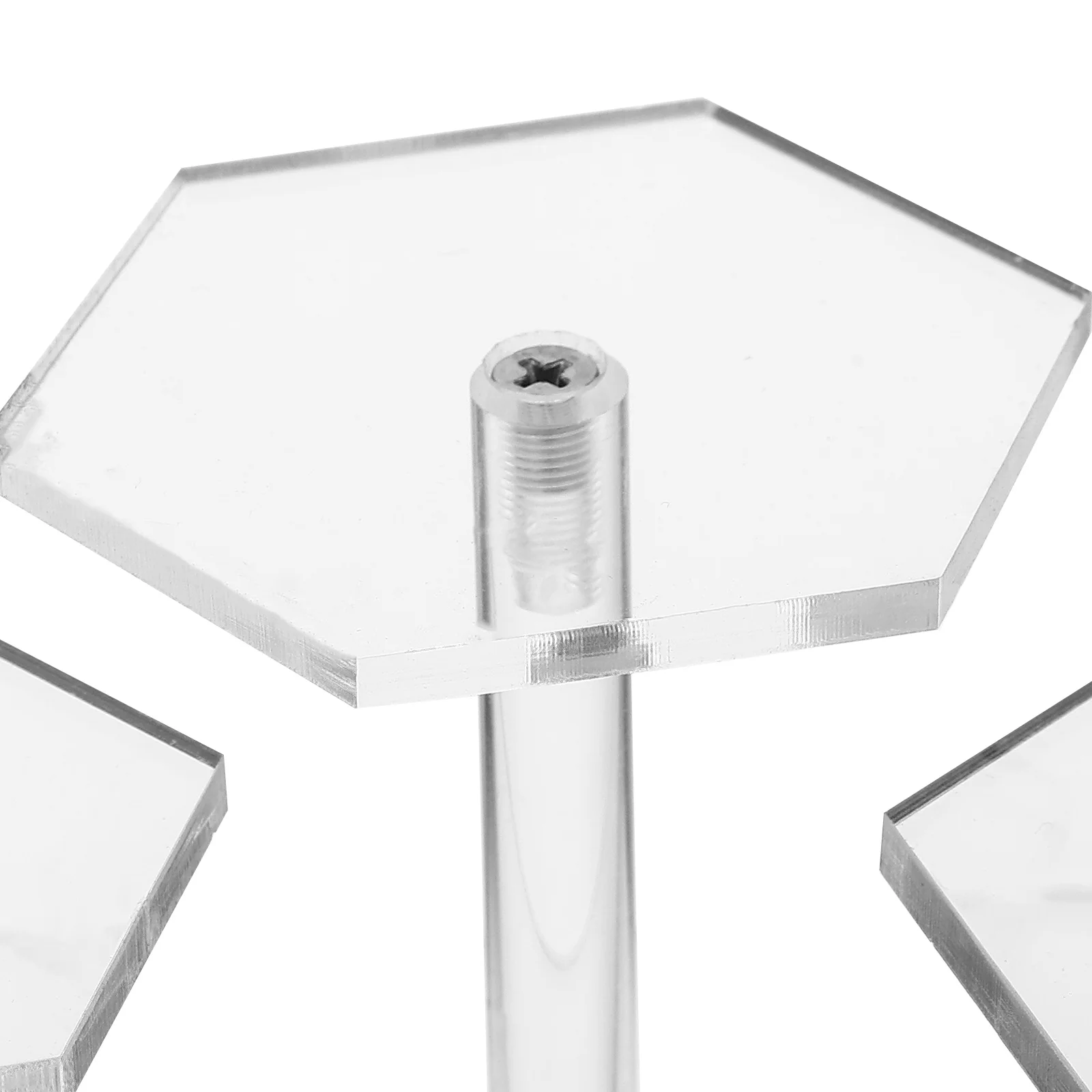 

Clear Acrylic Display Stand Showcase Transparent Storage Shelf For Collectibles Figures Cosmetics Organizers