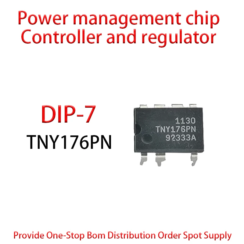 

TNY176PN encapsulation DIP-7 Power management chip Controller and regulator 20PCS