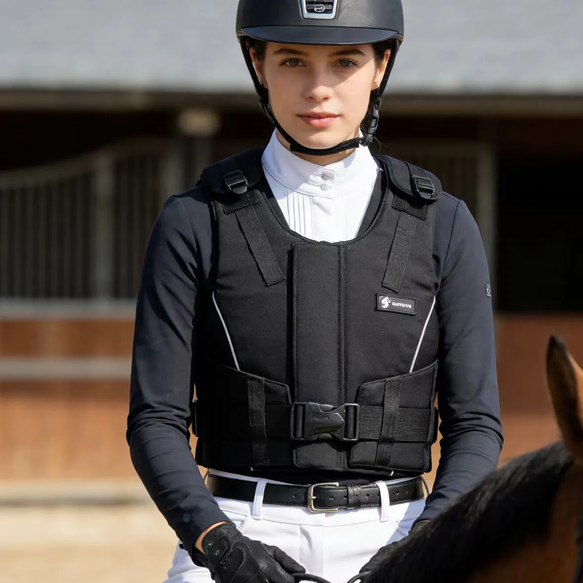 Equestrian armor, horse harness chain armor, adult protective jacket, protective suit, equestrian protective vest