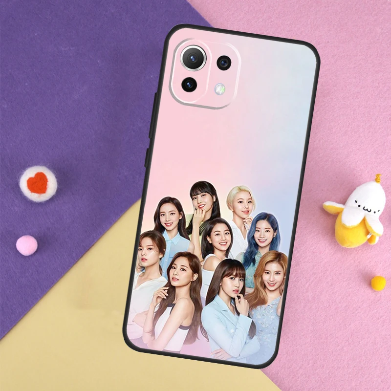 Kpop TWICE Case For Xiaomi 11T 12T Pro 12 X 13 Lite POCO F5 Pro F3 X4 F4 GT C40 M5s M4 X3 X5 Pro Coque