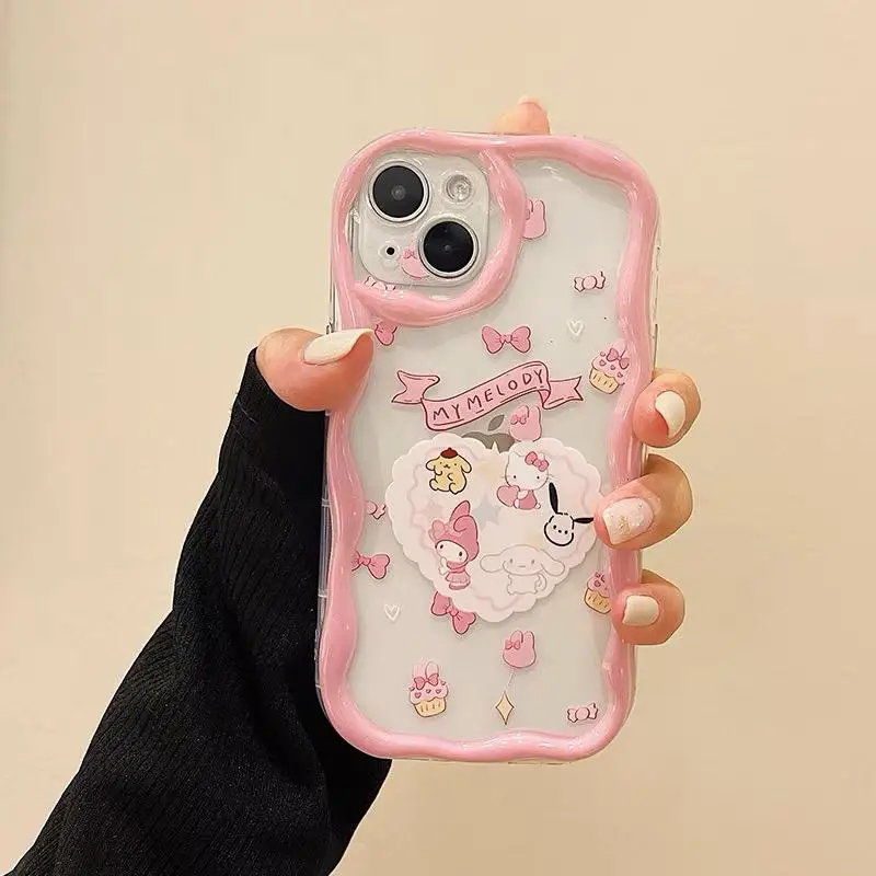 Sanrio Hello Kitty chain Case For infinix Hot 30i 40i Note 30 40 Pro Play SMART 7 8 Plus SparkGO 2024 2023 TECNO ZERO CAMON 30