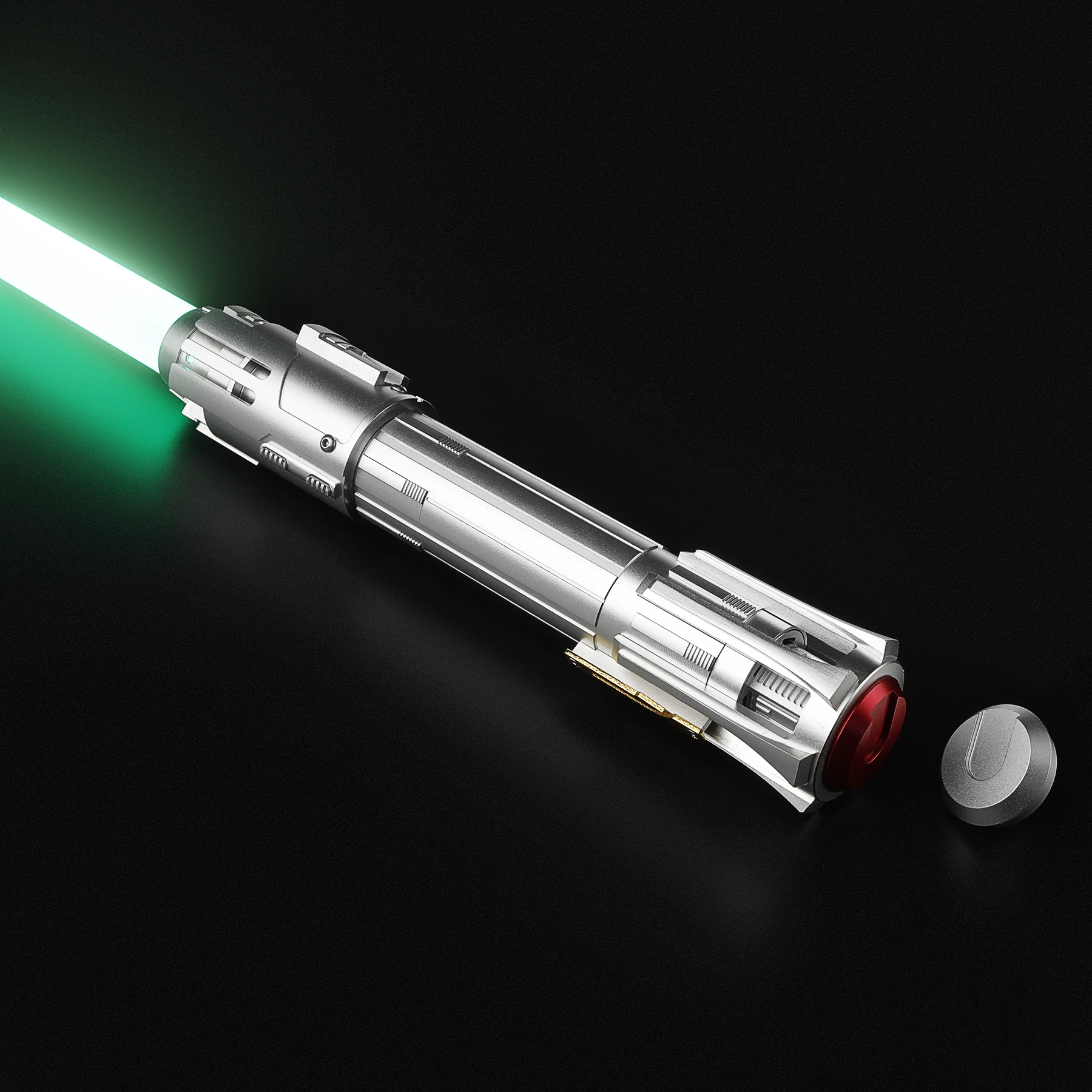 PunkSaber-Sable de luz láser de Neopixel, espada láser Jedi sensible a los duelos pesados, suave, cambio infinito, juguete con sonido