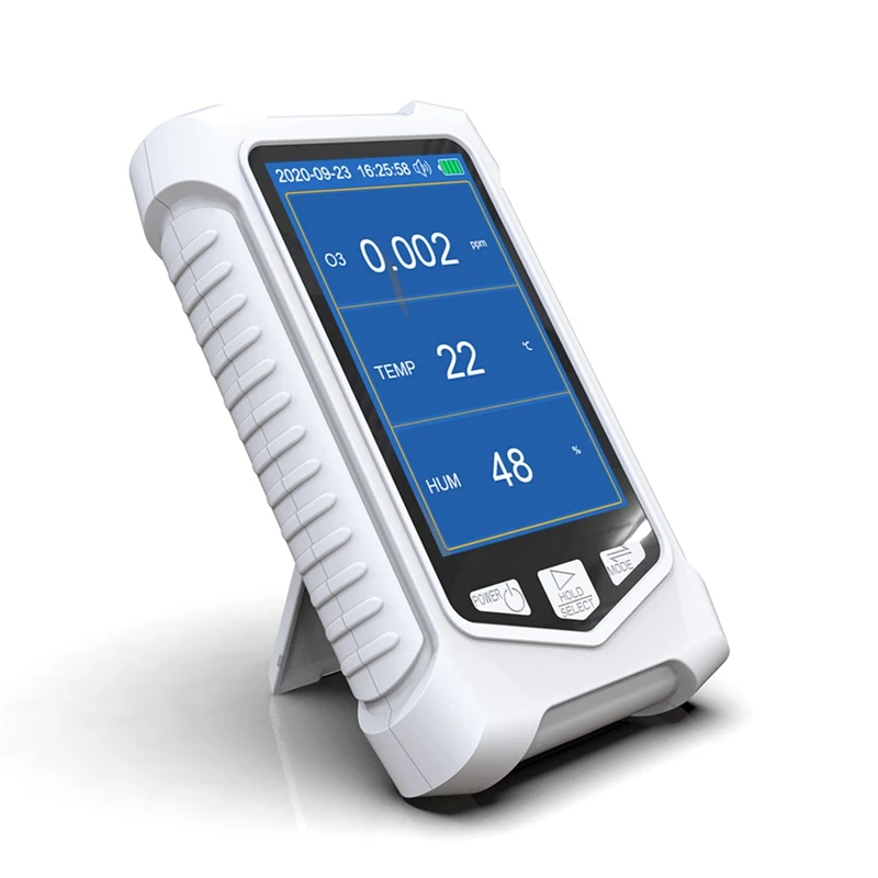 A16R-Air Quality Monitor, 3.5 Inch TFT Multifunction O3 Air Quality Monitor For Air Quality Temperature Humidity Detection