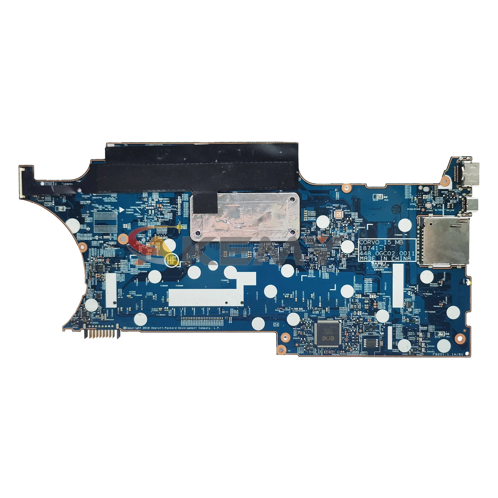 AKEMY 18741-1 Mainboard For HP Pavilion X360 15-DQ 15T-DQ L50972-601 L50972-501 Laptop Motherboard with CPU I3 I5 I7 8th Gen