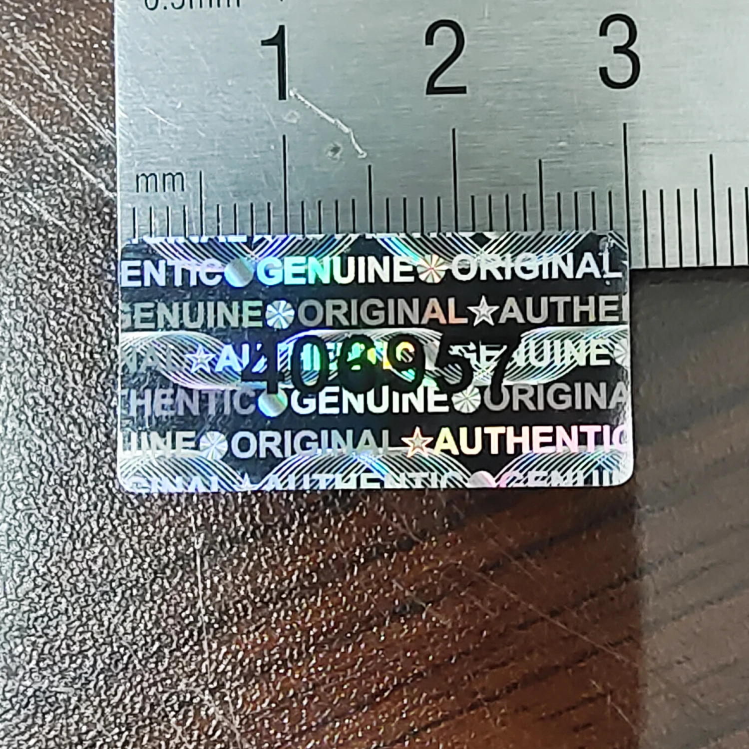 Hologram Security Seal Tamper Evident Removal Proof Packing Label Serial Number VOID Left Open Evidence Anti-fake Laser Sticker