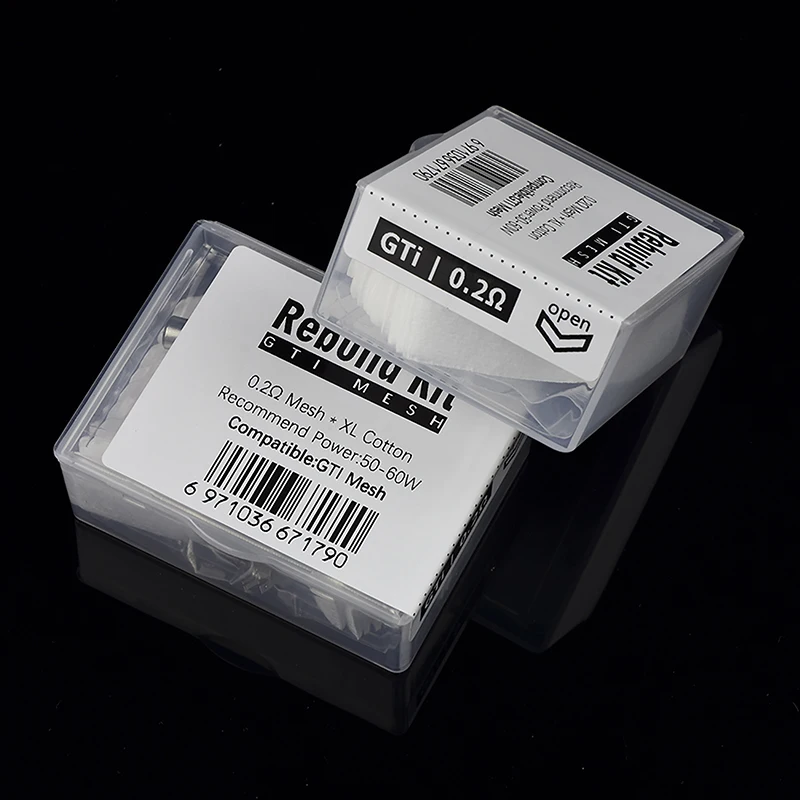 DIY Rebuild Kit GTI 0.2ohm Mesh Coil Resistance Wire Replacement Accessories Tool