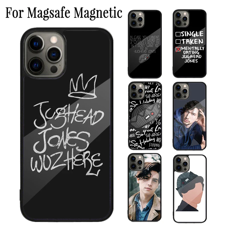 Riverdale Jughead Jones Magnetic Phone Case Coque For iPhone 16 15 14 Plus 13 12 Mini 11 Pro Max Magsafe Wireless Charging Cover