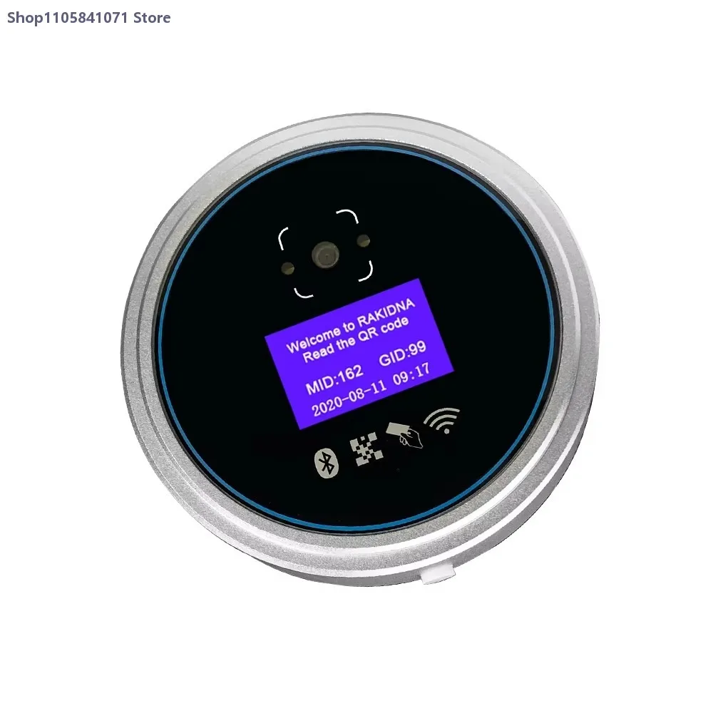 4G WiFi QR Code Scanner Access Control System Metal Alarm Time Attendance Face Recognition 008