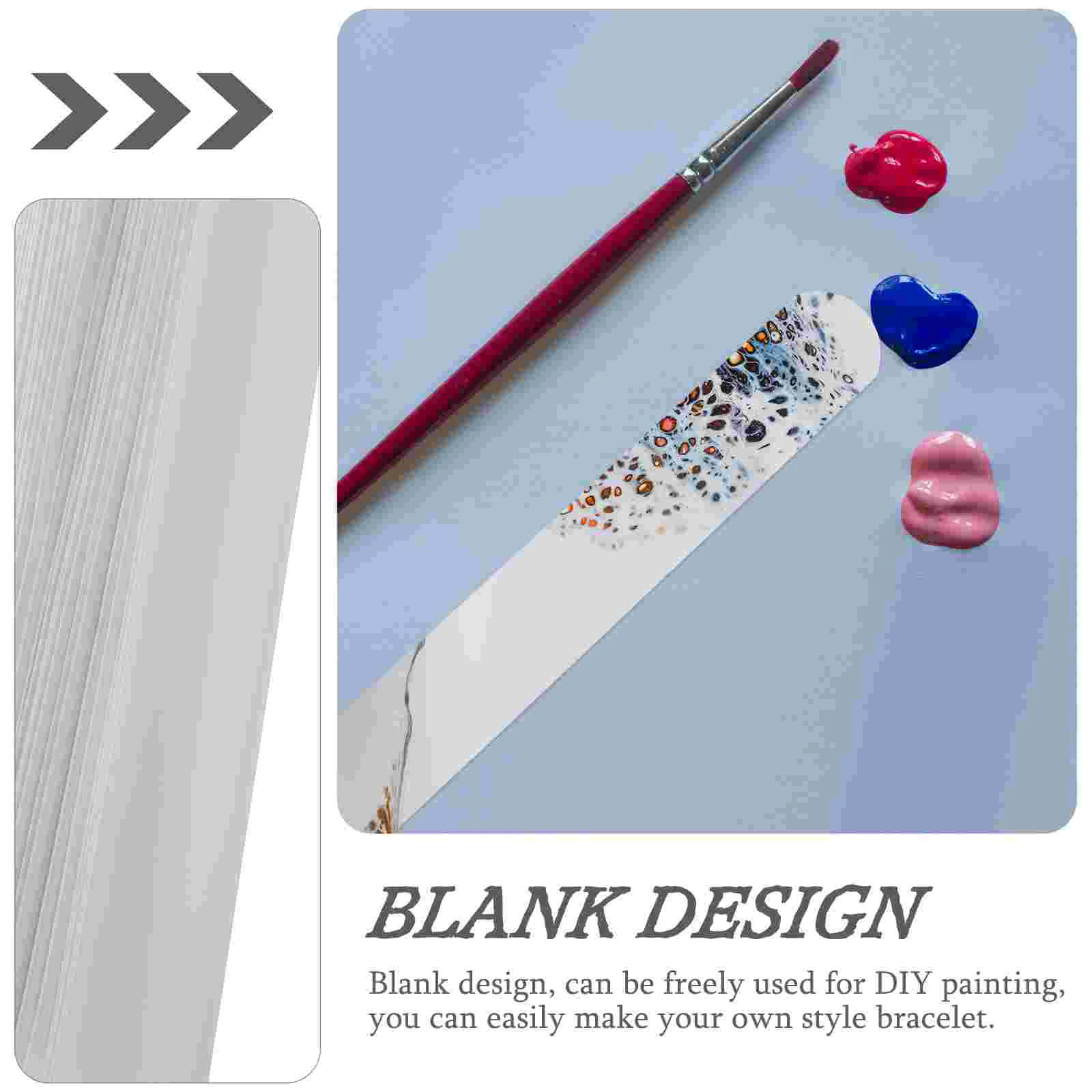 30 pièces Papa Circle artisanat fournitures et matériaux Bracelets à pression de noël en vrac feuille d'acier bracelet vierge peinture claque