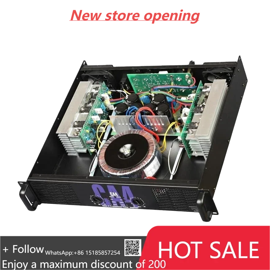 

Best Selling digital amplifier CA4 Digital Power Speaker Amplifier For Conference High Power Stage Amplifier
