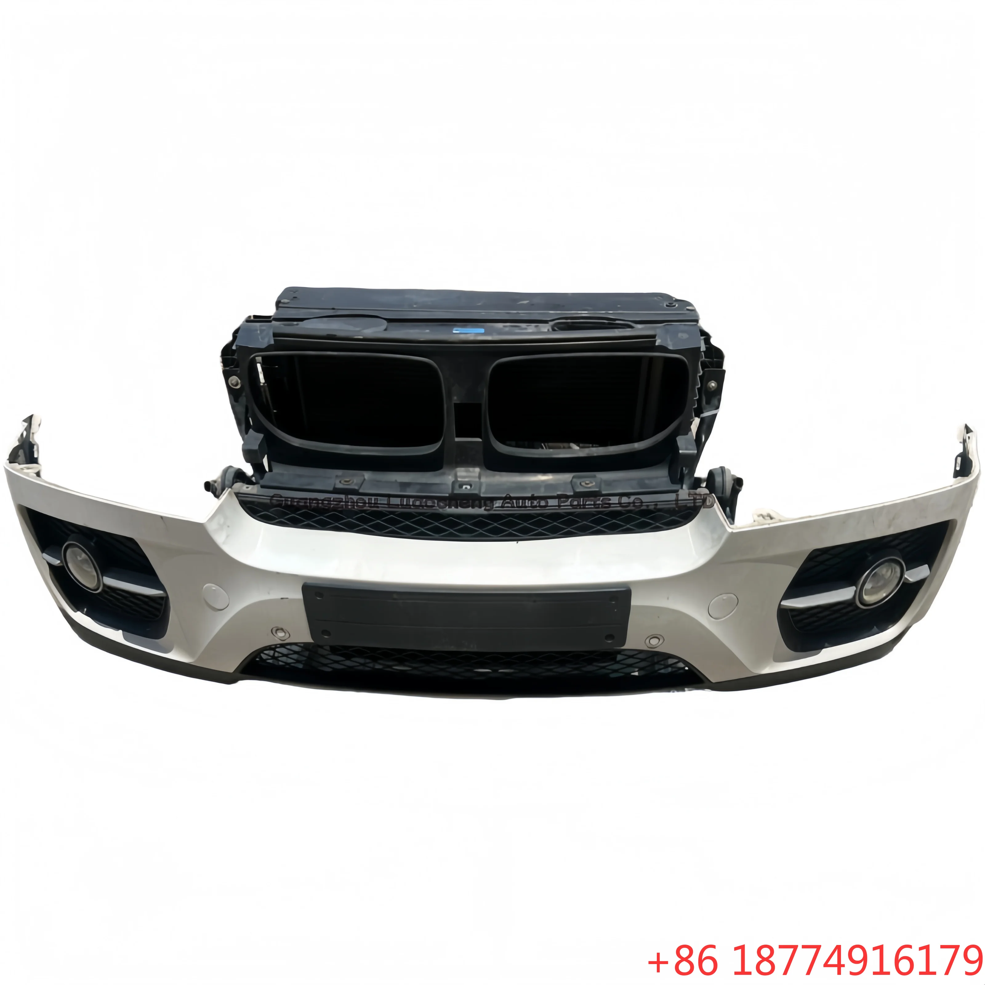 

for X6 E71 E72 Front Bumper Car Body Kit with Headlight Front Nozzle Assembly