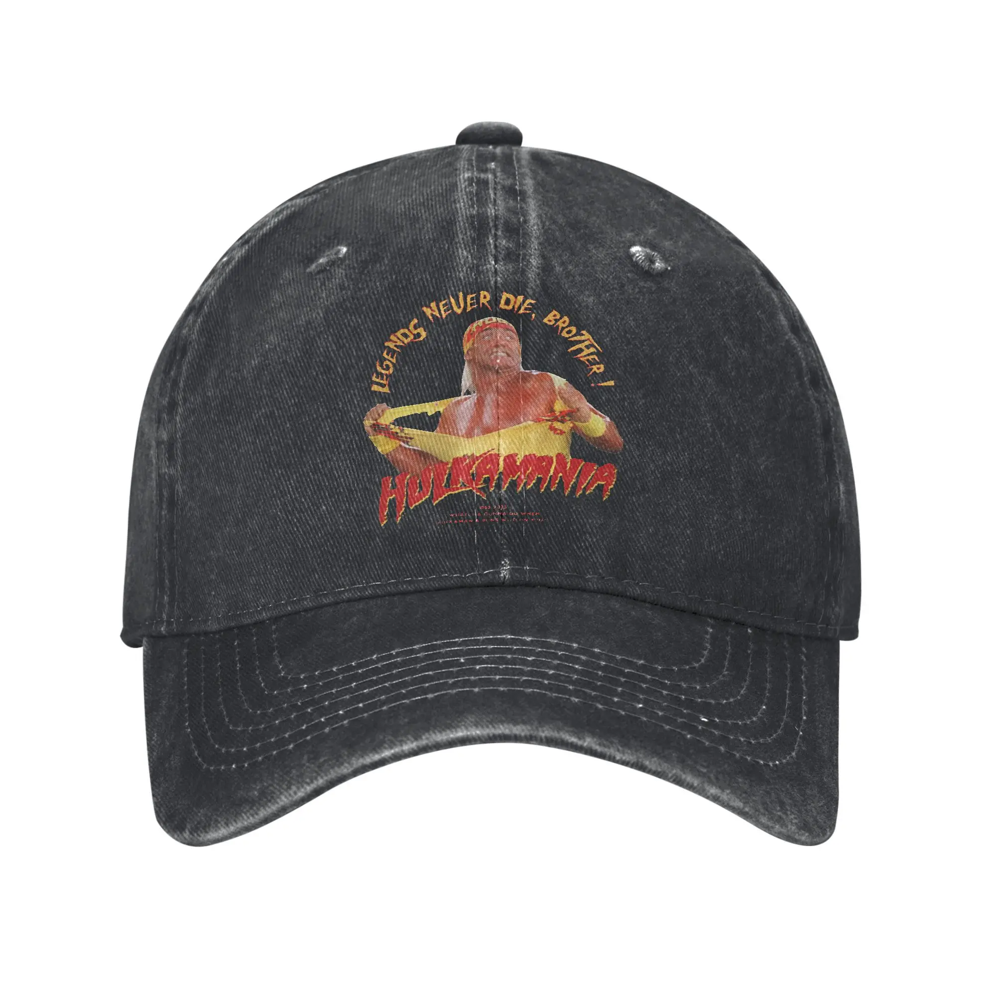 

Men Women rip Hulks Hogans Wrestling 1953-2025 Cap Accessories Baseball Caps Vintage Wrestling Fan Trucker Hats Adjustable