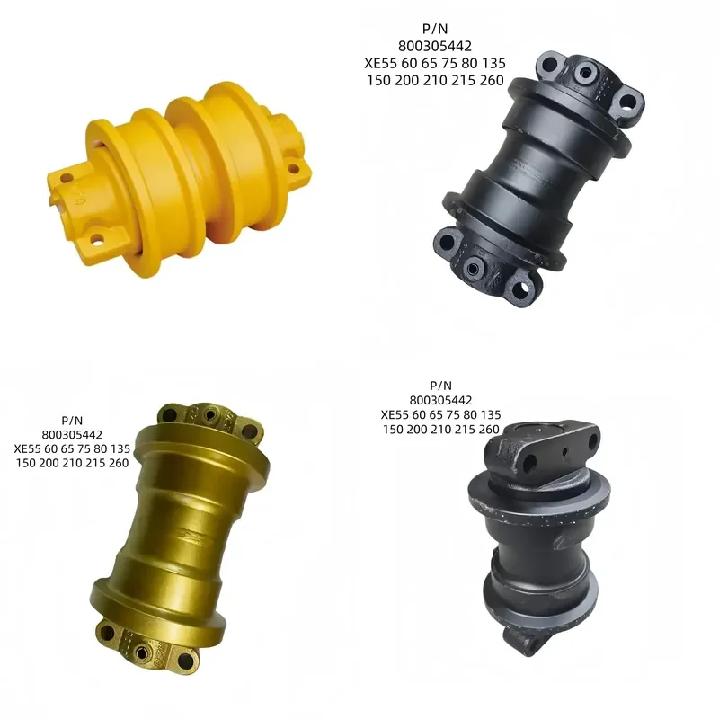Roue de support, roue de marche, roue de guidage pour excavatrice XCMG XE135 150 - Pièces détachées 800305442 310500051 800305445 800305444