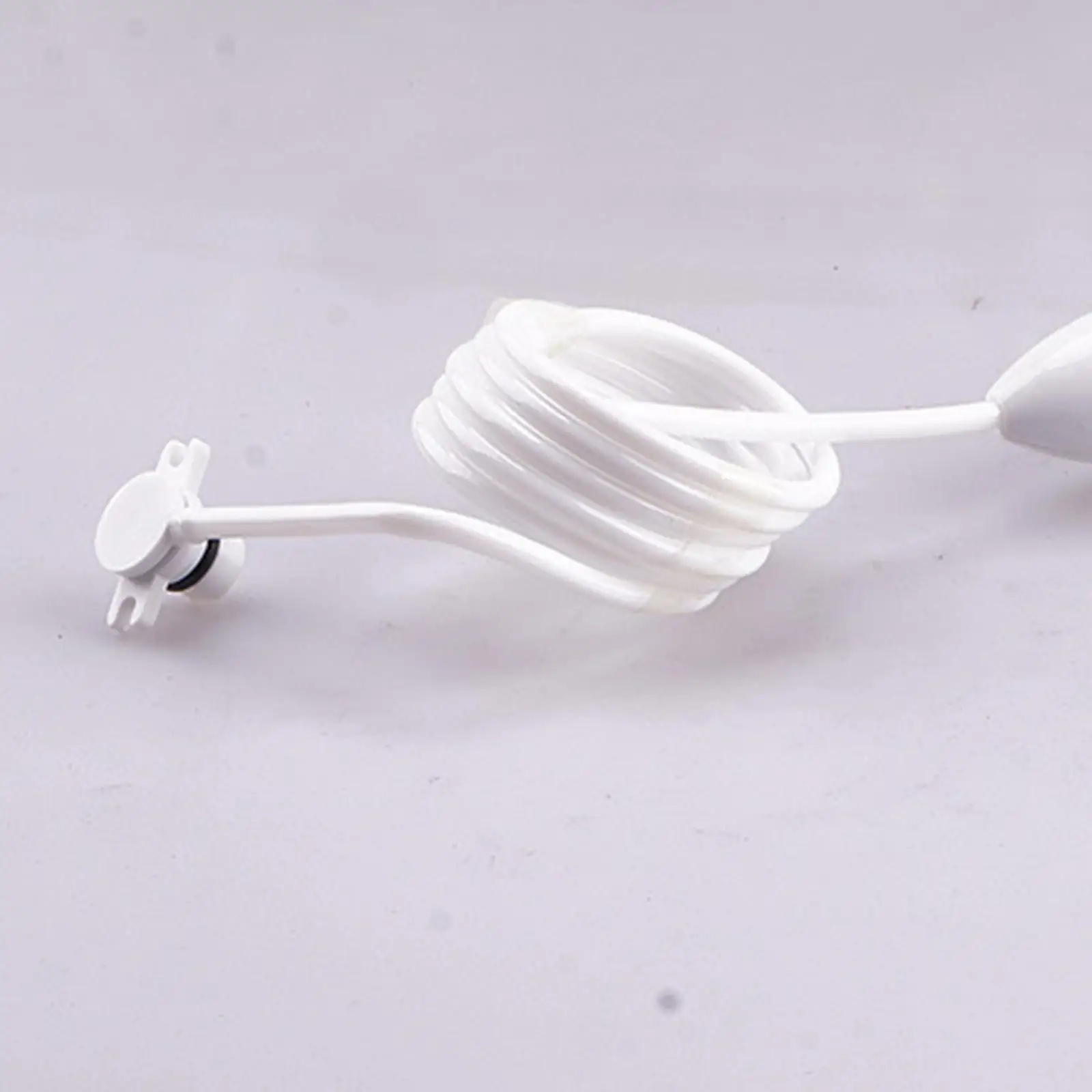Water Floss Handle and Hose Assembly for WP-672 WP-950 WP-900 Oral Irrigator Replacement Part White ABS Plastic New 17cm Kit