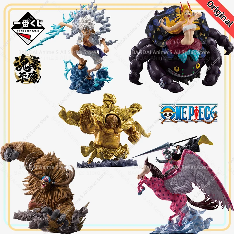 【أصيل 100%】أصلي Ichiban Kuji One Piece EX Akuma O Yadosu Monotachi المجلد. 3 ألعاب تمثال الروح الرائعة 5 ارتفاع = 13-25 سم #1