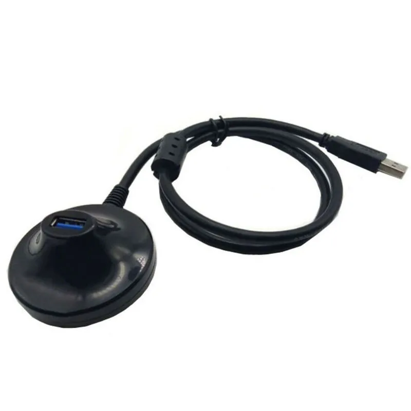 1PC 1/1.5M USB 2.0 3.0 Extender Cable Male to Female Adapter Base Docking Stand For Laptop Projector Mouse Keyboard USB Extender