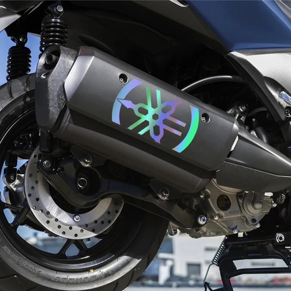 1 セット/2 個レーザー反射ステッカーヤマハオートバイヘル - Motorcycle Gear Kit のレビューと価格